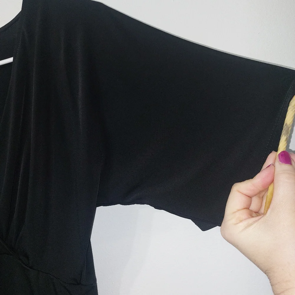 Charlotte Russe Black Bodysuite Size: M